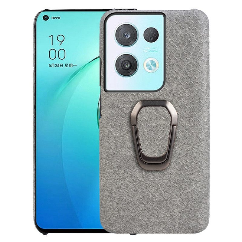 Cover Oppo Reno 8 Pro Nido D'ape Con Anello-supporto