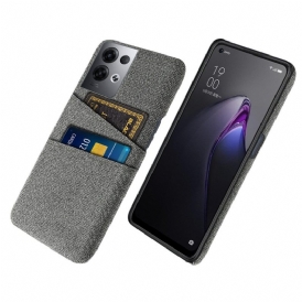 Cover Oppo Reno 8 Pro Panno Porta Carte