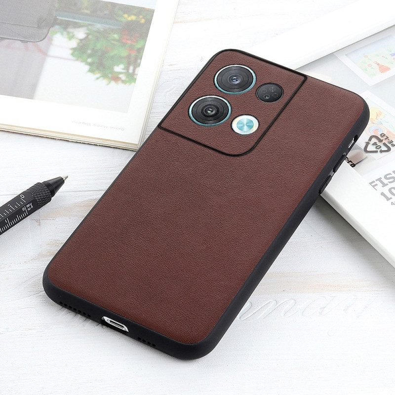 Cover Oppo Reno 8 Pro Pelle Vera