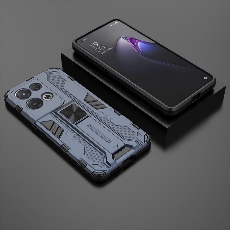 Cover Oppo Reno 8 Pro Supporto Rimovibile Verticale E Orizzontale