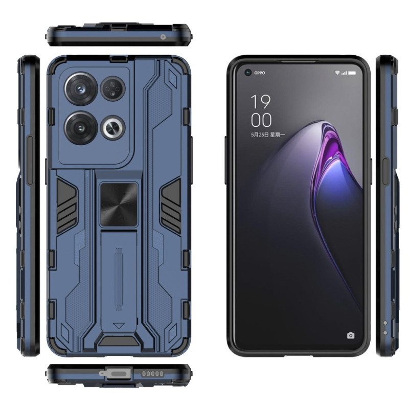 Cover Oppo Reno 8 Pro Supporto Rimovibile Verticale E Orizzontale