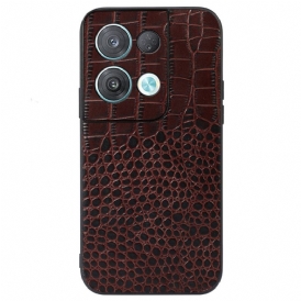 Cover Oppo Reno 8 Pro Vera Pelle Di Coccodrillo