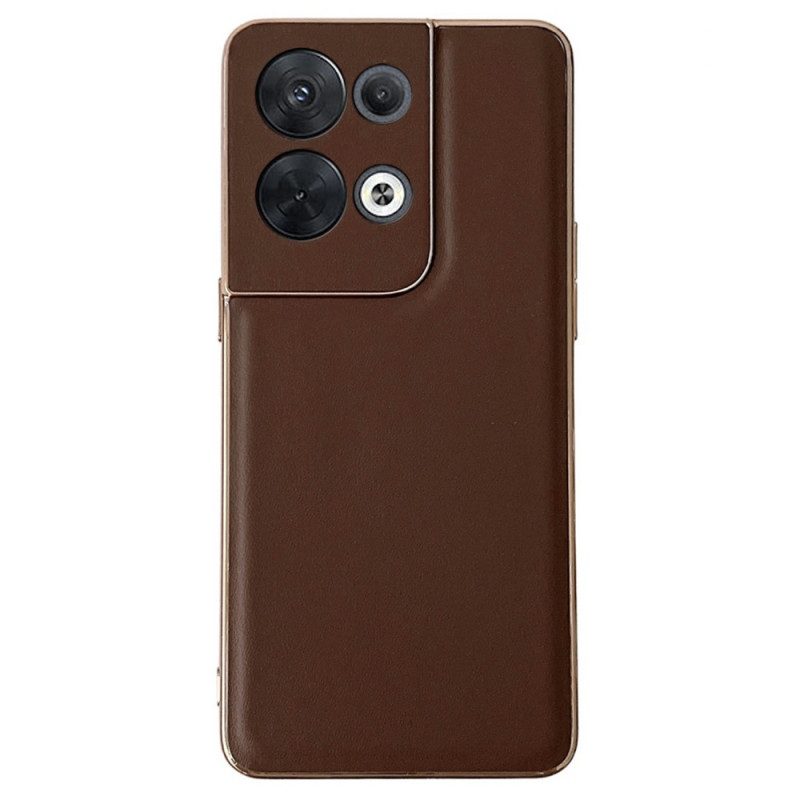 Cover Oppo Reno 8 Pro Vera Pelle Premium