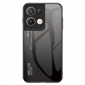 Cover Oppo Reno 8 Pro Vetro Temperato Ciao