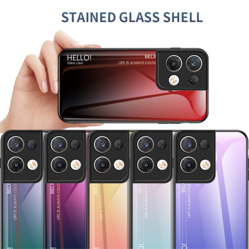 Cover Oppo Reno 8 Pro Vetro Temperato Ciao