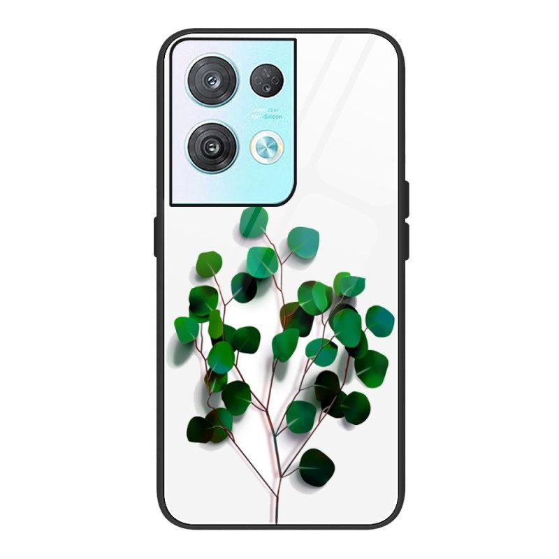 Cover Oppo Reno 8 Pro Vetro Temperato Vegetale