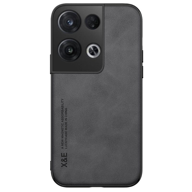 Cover Oppo Reno 8 Pro X&e Effetto Pelle