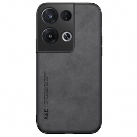 Cover Oppo Reno 8 Pro X&e Effetto Pelle