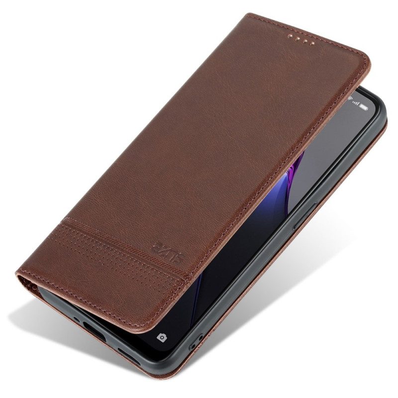 Folio Cover Oppo Reno 8 Pro Custodia in pelle Azns