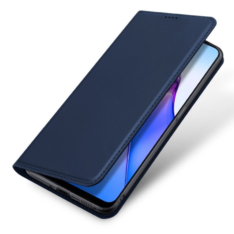 Folio Cover Oppo Reno 8 Pro Custodia in pelle Pelle Pro Dux Ducis