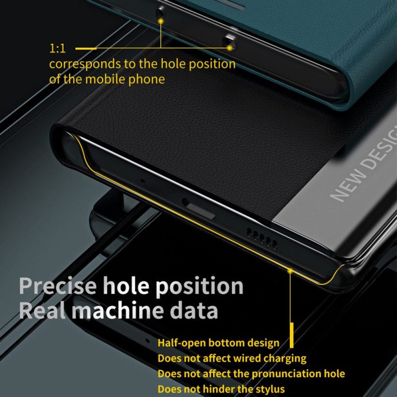 Folio Cover Oppo Reno 8 Pro Custodia in pelle Nuovo Design