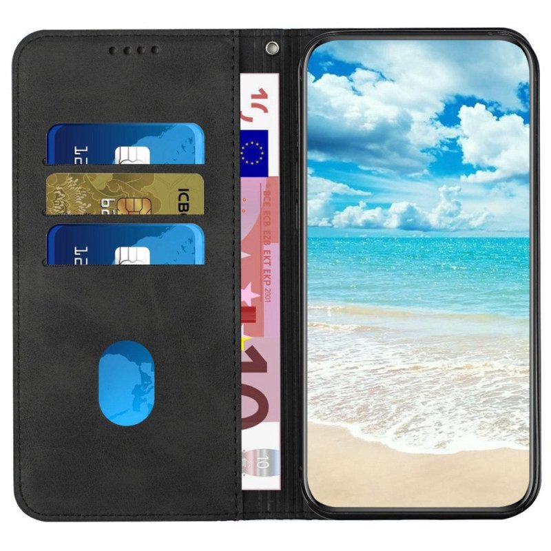 Folio Cover Oppo Reno 8 Pro Custodia in pelle Stile Cubico