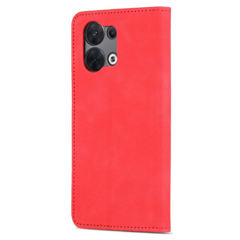 Folio Cover Oppo Reno 8 Pro Stile In Pelle Azns