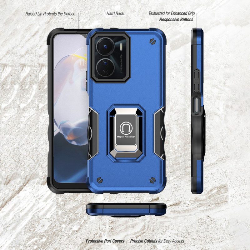 Cover Vivo Y16 Anello-supporto