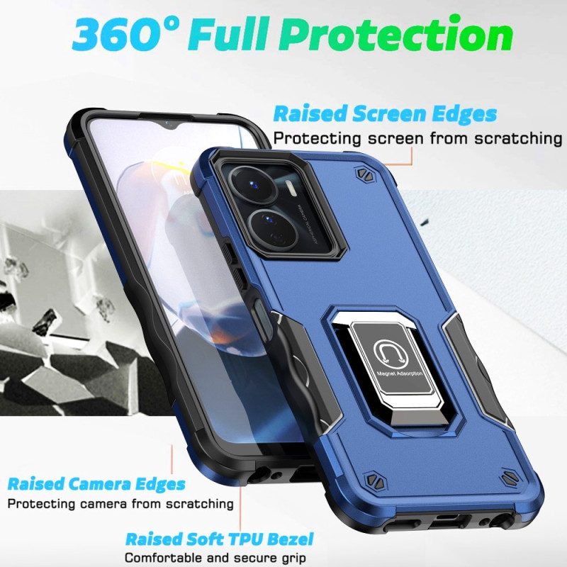 Cover Vivo Y16 Anello-supporto