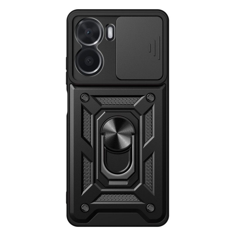 Cover Vivo Y16 Anello-supporto E Protezione Lenti