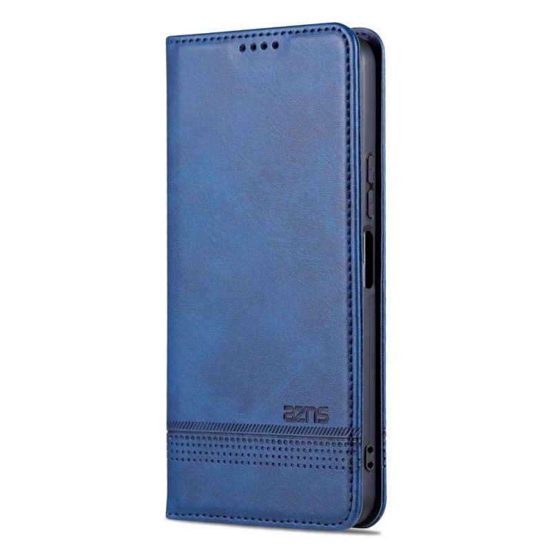 Folio Cover Vivo Y16 Custodia in pelle Azns