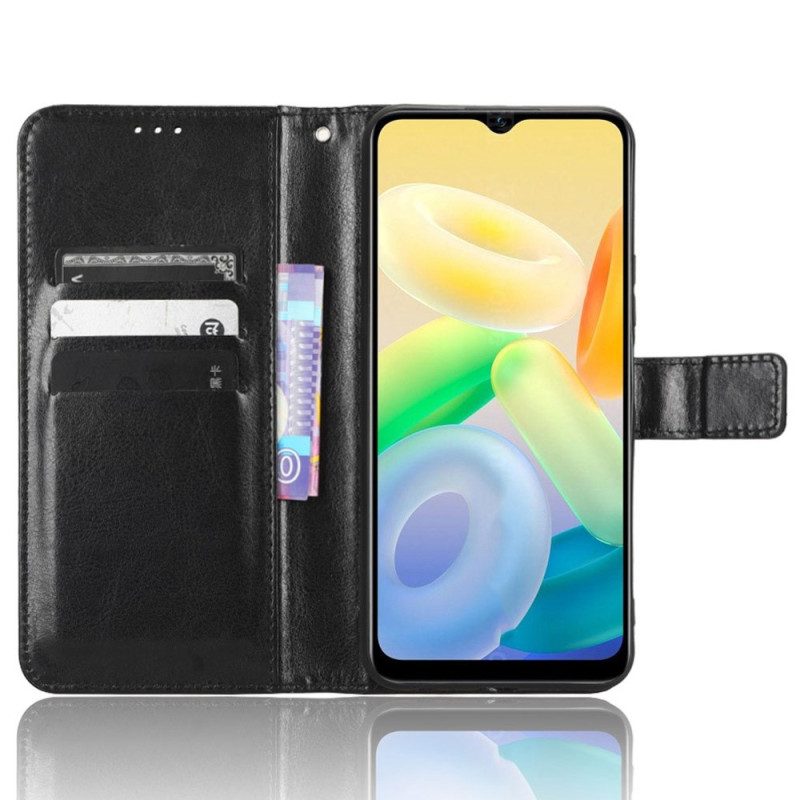 Folio Cover Vivo Y16 Similpelle