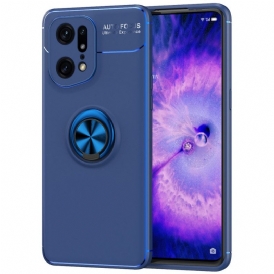 Cover Oppo Find X5 Pro Anello Rotante