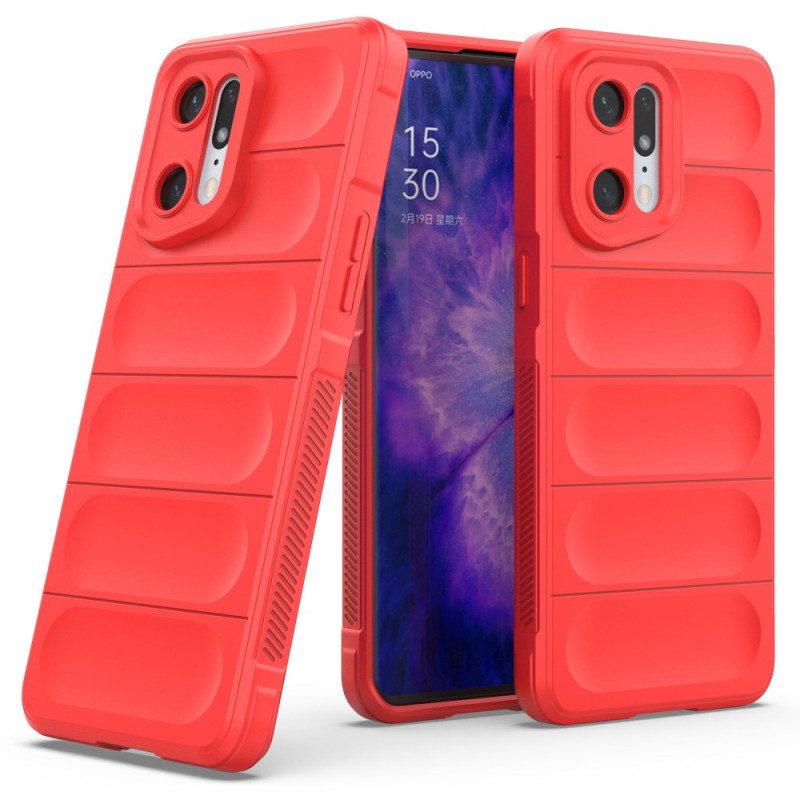 Cover Oppo Find X5 Pro Antiscivolo