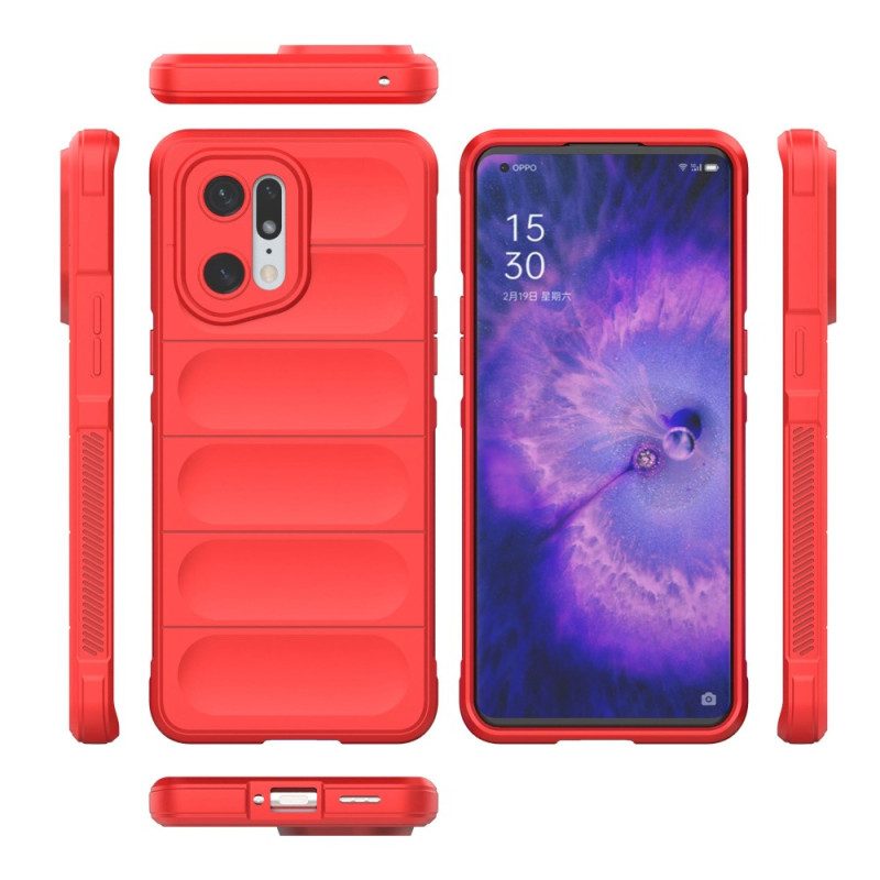 Cover Oppo Find X5 Pro Antiscivolo