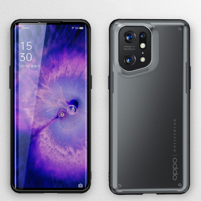 Cover Oppo Find X5 Pro Congelato