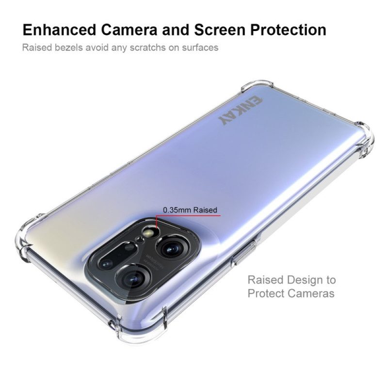 Cover Oppo Find X5 Pro Enkay Trasparente