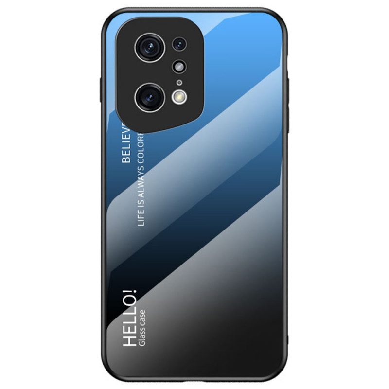 Cover Oppo Find X5 Pro Vetro Temperato Ciao