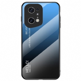 Cover Oppo Find X5 Pro Vetro Temperato Ciao