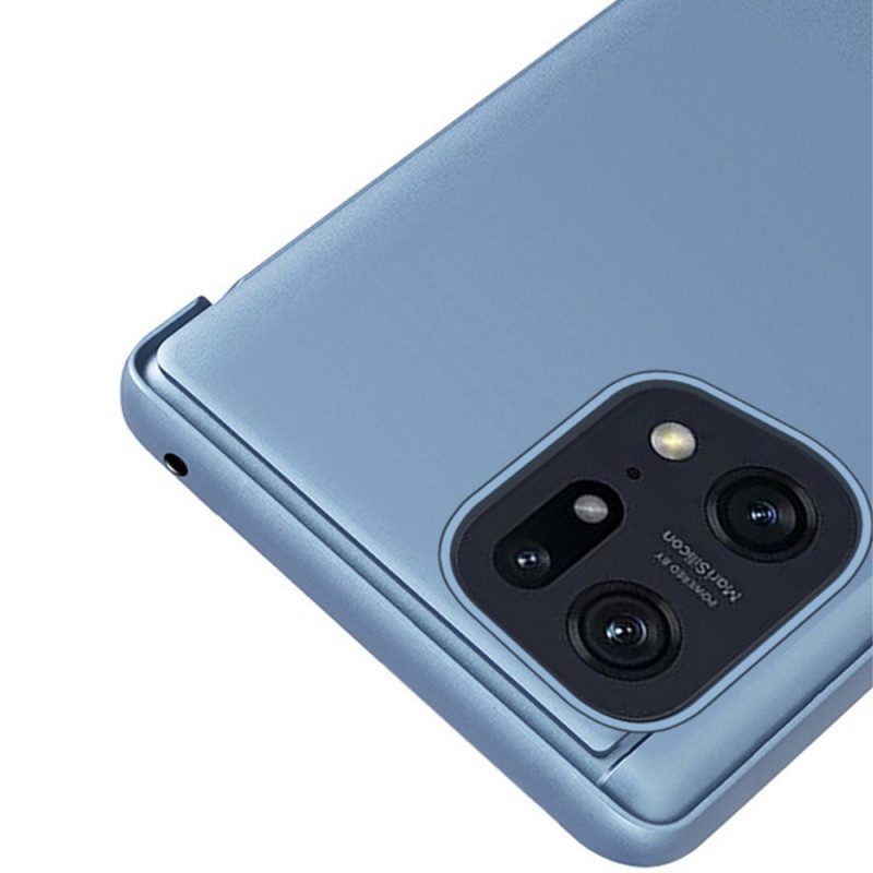 Custodia Oppo Find X5 Pro Specchio