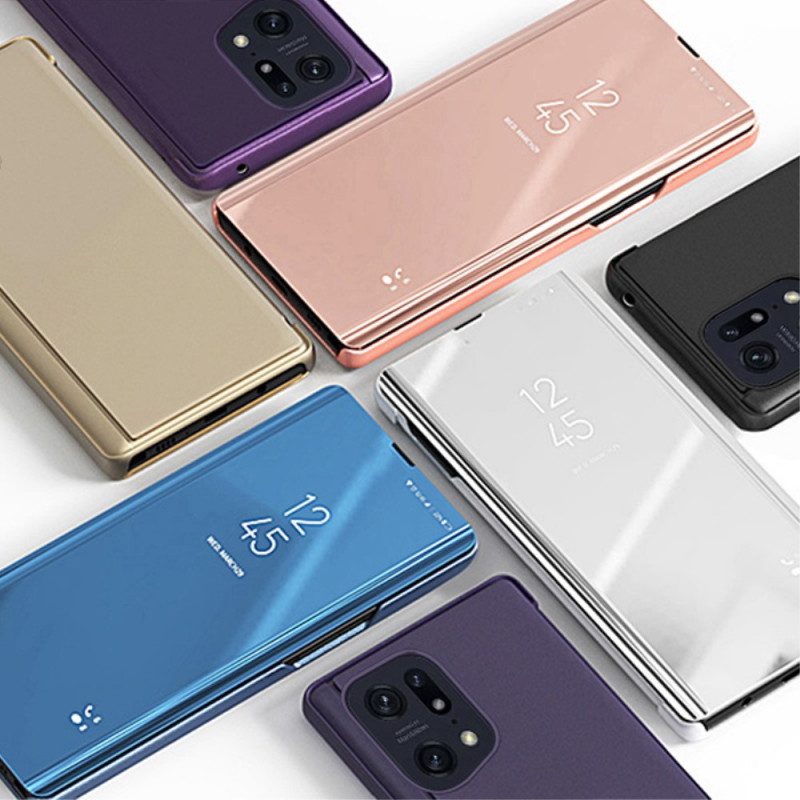 Custodia Oppo Find X5 Pro Specchio