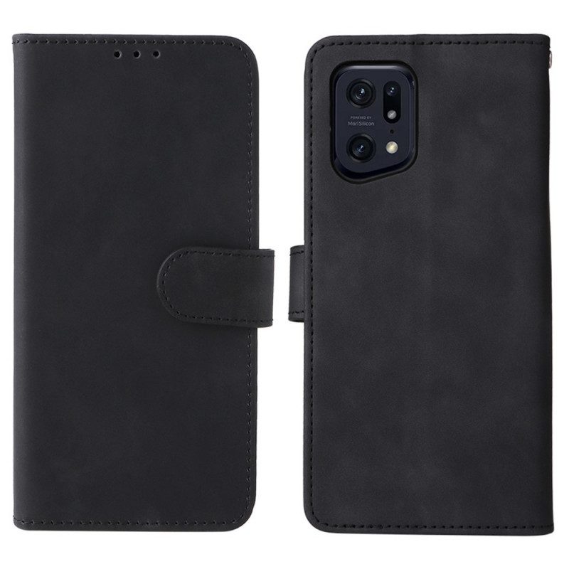 Folio Cover Oppo Find X5 Pro Annata Unita