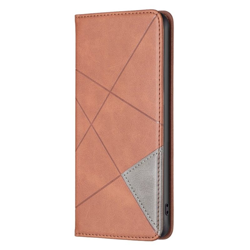 Folio Cover Oppo Find X5 Pro Custodia in pelle Diamanti