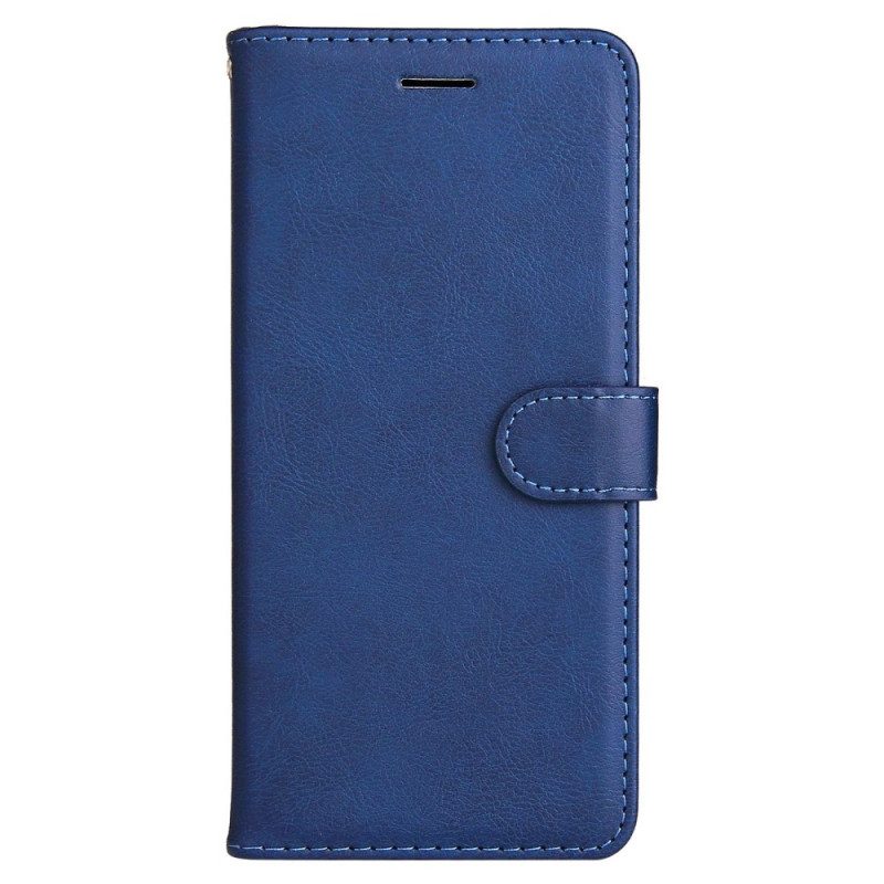 Folio Cover Oppo Find X5 Pro Semplice Con Cinturino