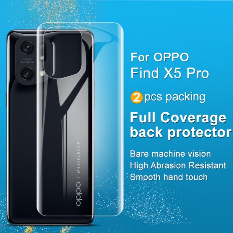 Schermo Oppo Find X5 Pro E Pellicola Protettiva Per La Schiena