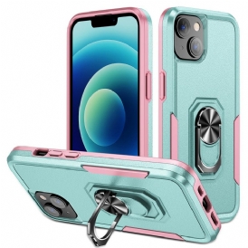 Cover iPhone 15 Anello Di Supporto Bicolore