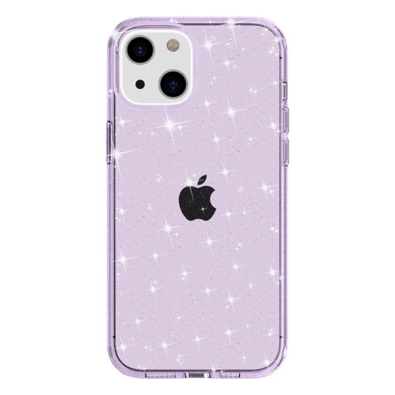 Cover iPhone 15 Glitter Trasparenti