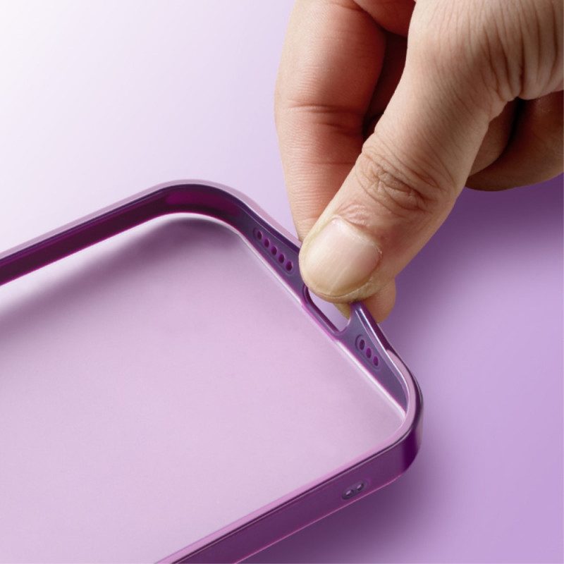 Cover iPhone 15 Supporto X-level Per Cornice Fotocamera