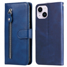 Custodia in pelle iPhone 15 Portamonete