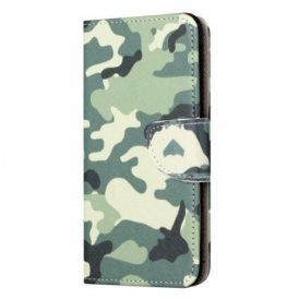 Folio Cover iPhone 15 Mimetica Militare