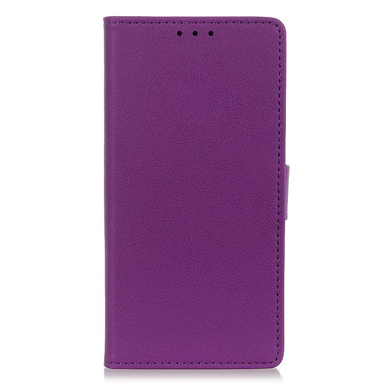 Folio Cover Samsung Galaxy A03 Classico Effetto Pelle