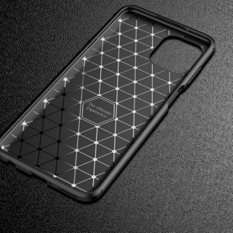 Cover Motorola Edge 20 Lite Struttura Flessibile In Fibra Di Carbonio