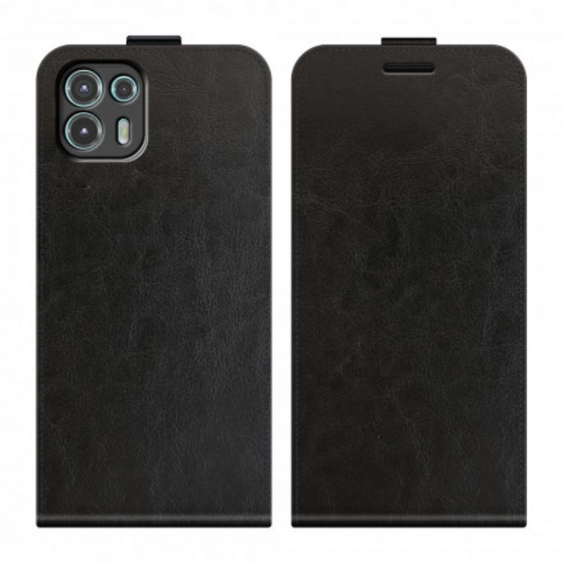 Custodia in pelle Motorola Edge 20 Lite Folio Cover Pieghevole