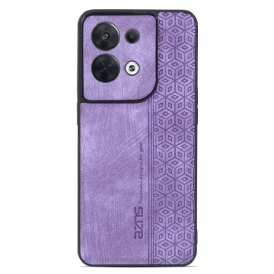 Cover Oppo Reno 8 Azns Effetto Pelle