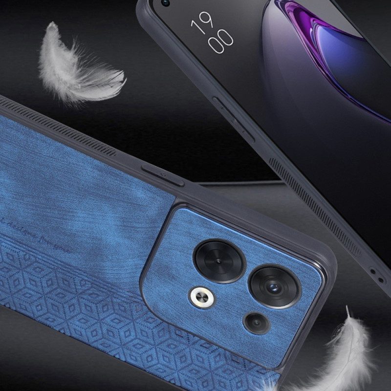 Cover Oppo Reno 8 Azns Effetto Pelle