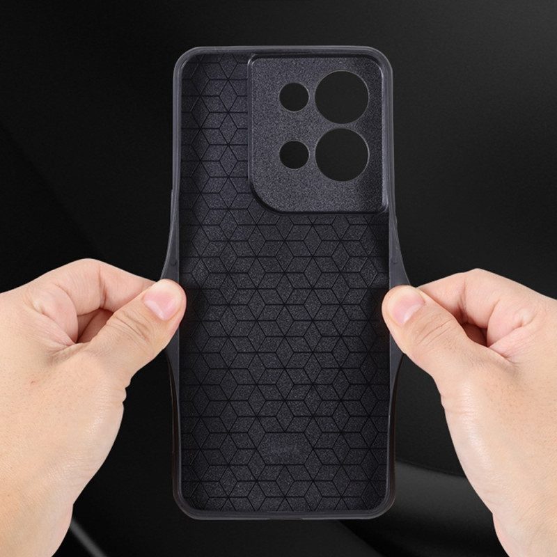 Cover Oppo Reno 8 Azns Effetto Pelle