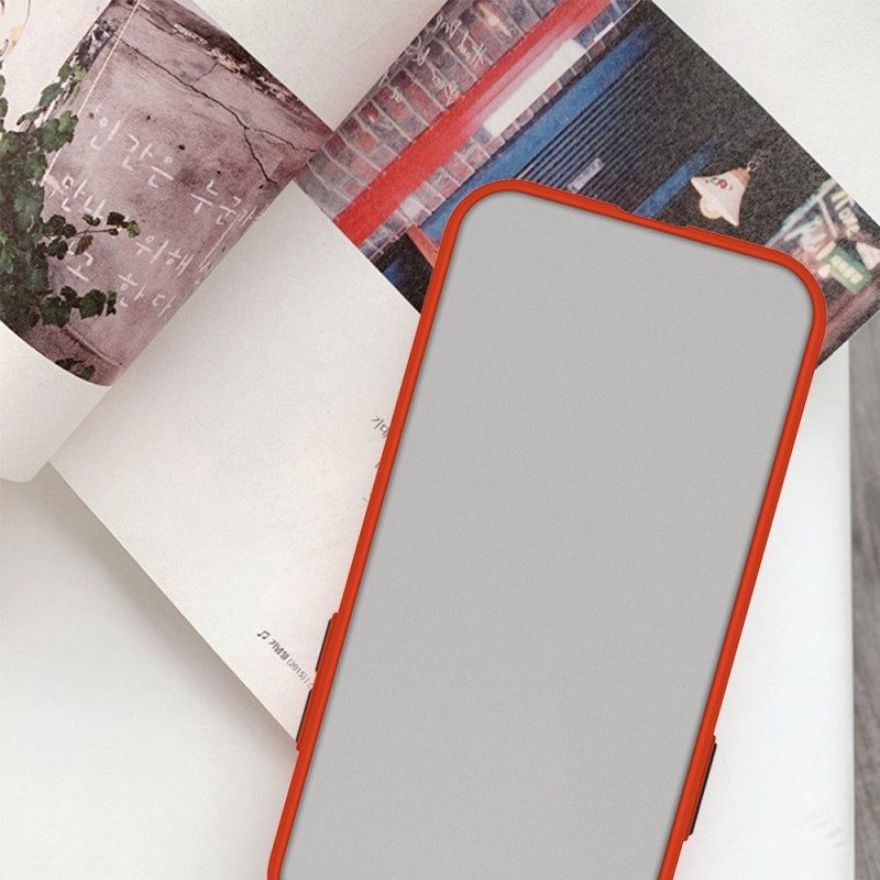 Cover Oppo Reno 8 Bordi Colorati Ibridi