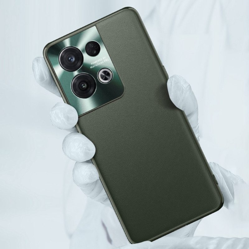 Cover Oppo Reno 8 Ecopelle Premium