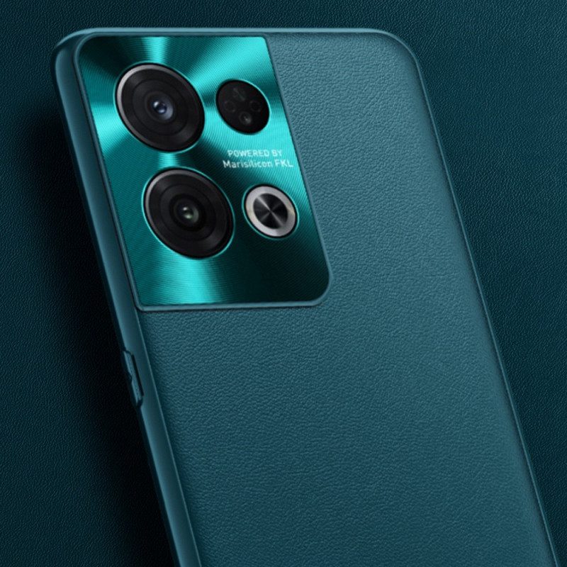 Cover Oppo Reno 8 Ecopelle Premium