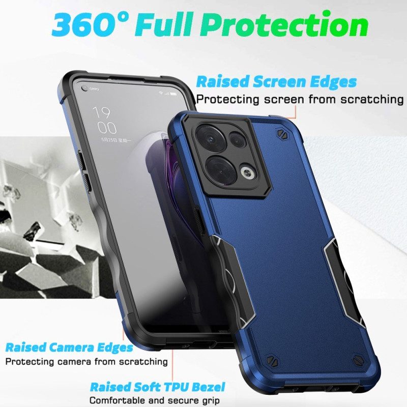 Cover Oppo Reno 8 Ibrido Antiscivolo